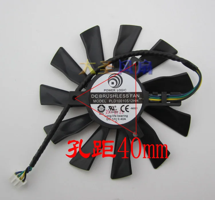 Новый оригинальный для MSI R9-280X R9-270X R7-260X Графика карты вентилятор охлаждения PLD10010S12HH DC12V 0.40A FONSONING
Новый оригинальный для MSI R9-280X R9-270X R7-260X Графика карты вентилятор охлаждения PLD10010S12HH DC12V 0.40A FONSONING