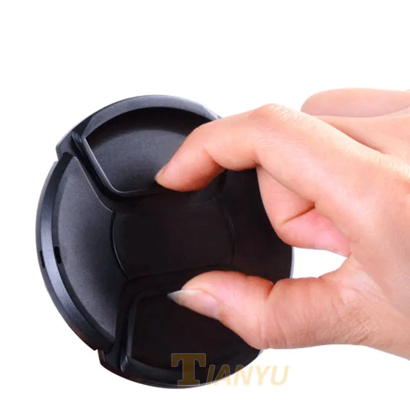 

Camera Lens Cap ProtectionCover 49mm/52mm/55mm/58mm/62mm/67mm/72mm/77mm With Thread Anti-lost Rope Free Shipping for-Canon Nikon