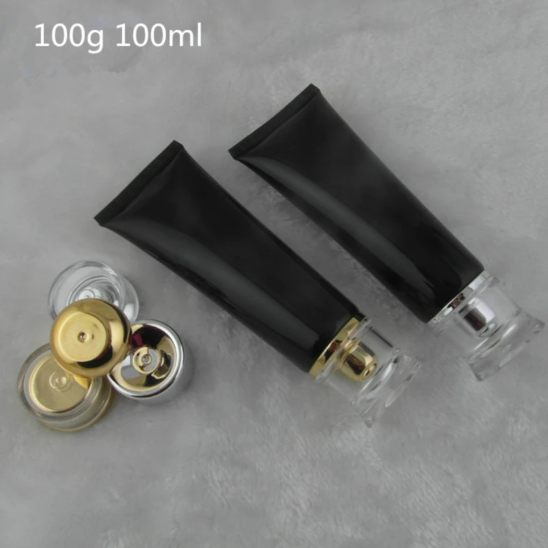 50pcs/Lot 100ml Empty Black Plastic Soft Tube Cosmetic Skin Care Cream Packaging 100g Squeeze Container Bottle Makeup Soft Tube
50pcs/Lot 100ml Empty Black Plastic Soft Tube Cosmetic Skin Care Cream Packaging 100g Squeeze Container Bottle Makeup Soft Tube