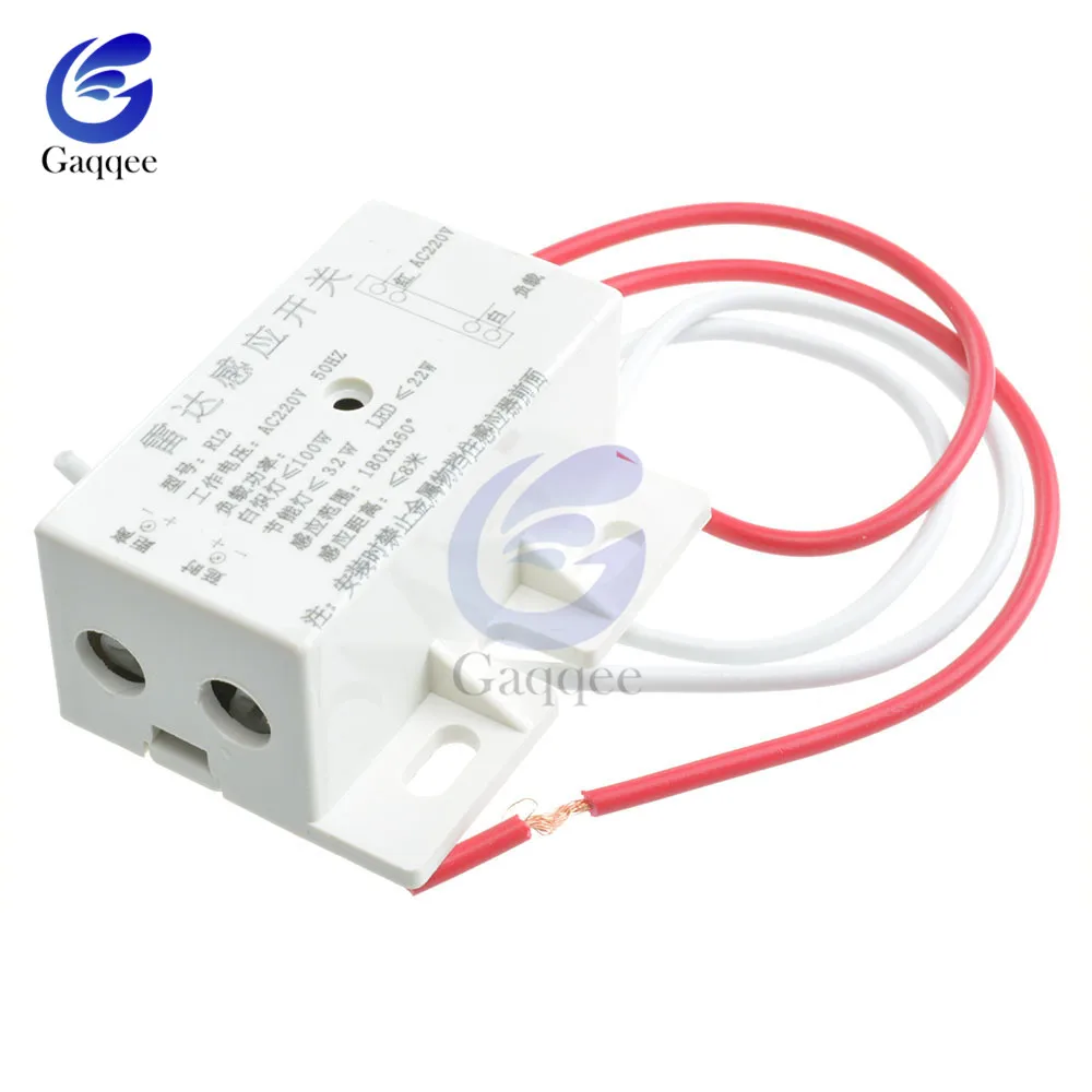 AC 220V PIR Motion Sensor Switch Module Automatic IR Infrared Body Motion Sensor Microwave Radar Sensor Human Induction Sensor
AC 220V PIR Motion Sensor Switch Module Automatic IR Infrared Body Motion Sensor Microwave Radar Sensor Human Induction Sensor