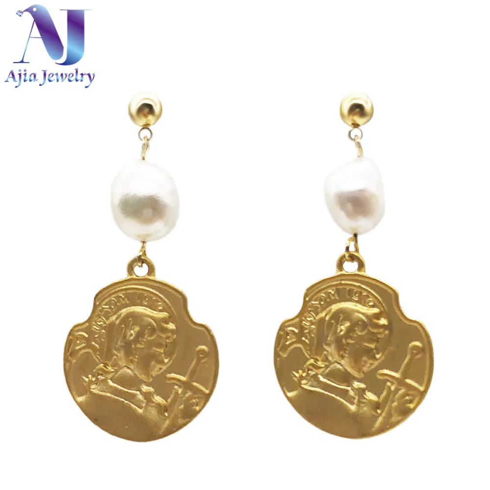 Big Gold Coin Earrings Fashion Jewelry For Women Vintage Dangle Earrings Pearl Long Drop Earrings Statement Earrings 2019 za
Big Gold Coin Earrings Fashion Jewelry For Women Vintage Dangle Earrings Pearl Long Drop Earrings Statement Earrings 2019 za