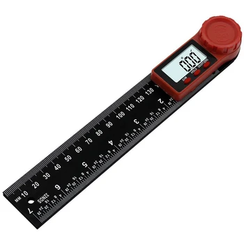 1Pcs Angle Ruler Digital Display Angle Protractor Digital Display Card Black Vernier Caliper Level Ruler
1Pcs Angle Ruler Digital Display Angle Protractor Digital Display Card Black Vernier Caliper Level Ruler
