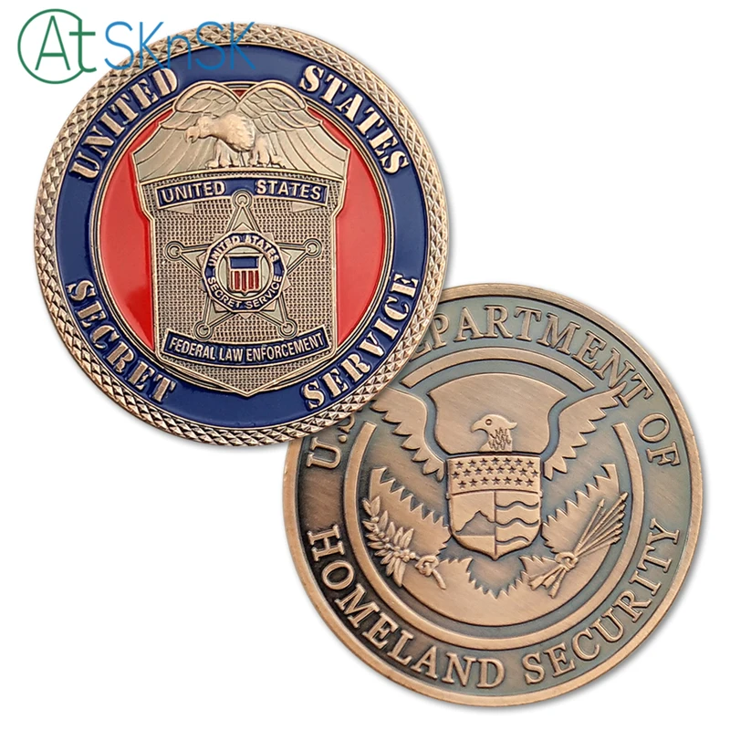 New Arrival 1/3/5/10pcs/lot United States Secret Service U.S. Department of Homeland Security Challenge Coin
New Arrival 1/3/5/10pcs/lot United States Secret Service U.S. Department of Homeland Security Challenge Coin