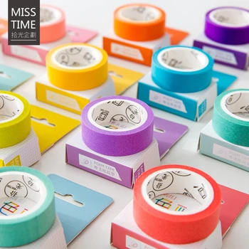 24PCS/LOT Light series decoration photo album 15mm 7m paper tape masking tape washi tape
24PCS/LOT Light series decoration photo album 15mm 7m paper tape masking tape washi tape