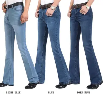 Free Shipping Men's High Quality Business Casual Boot Cut Jeans Mid Waist flares Semi-flared Bell Bottom Pants Plus Size 27-38
Free Shipping Men's High Quality Business Casual Boot Cut Jeans Mid Waist flares Semi-flared Bell Bottom Pants Plus Size 27-38