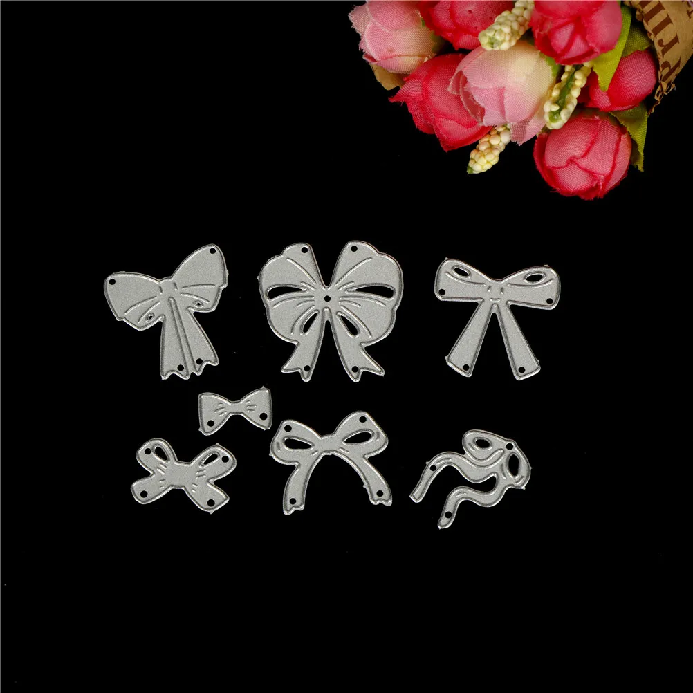 7pcs Mini Bowknot Bows Ribbon DIY Scrapbooking Die Cuts Metal Cutting Dies Stencils Greeting Card Decor Embossing Folder Cut
7pcs Mini Bowknot Bows Ribbon DIY Scrapbooking Die Cuts Metal Cutting Dies Stencils Greeting Card Decor Embossing Folder Cut