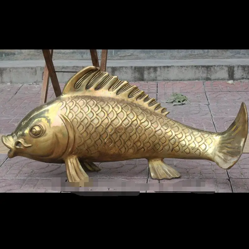 shun785+++28 Chinese Folk FengShui Copper Brass Fish Barracuda Animal Art Statue Sculpture
shun785+++28 Chinese Folk FengShui Copper Brass Fish Barracuda Animal Art Statue Sculpture