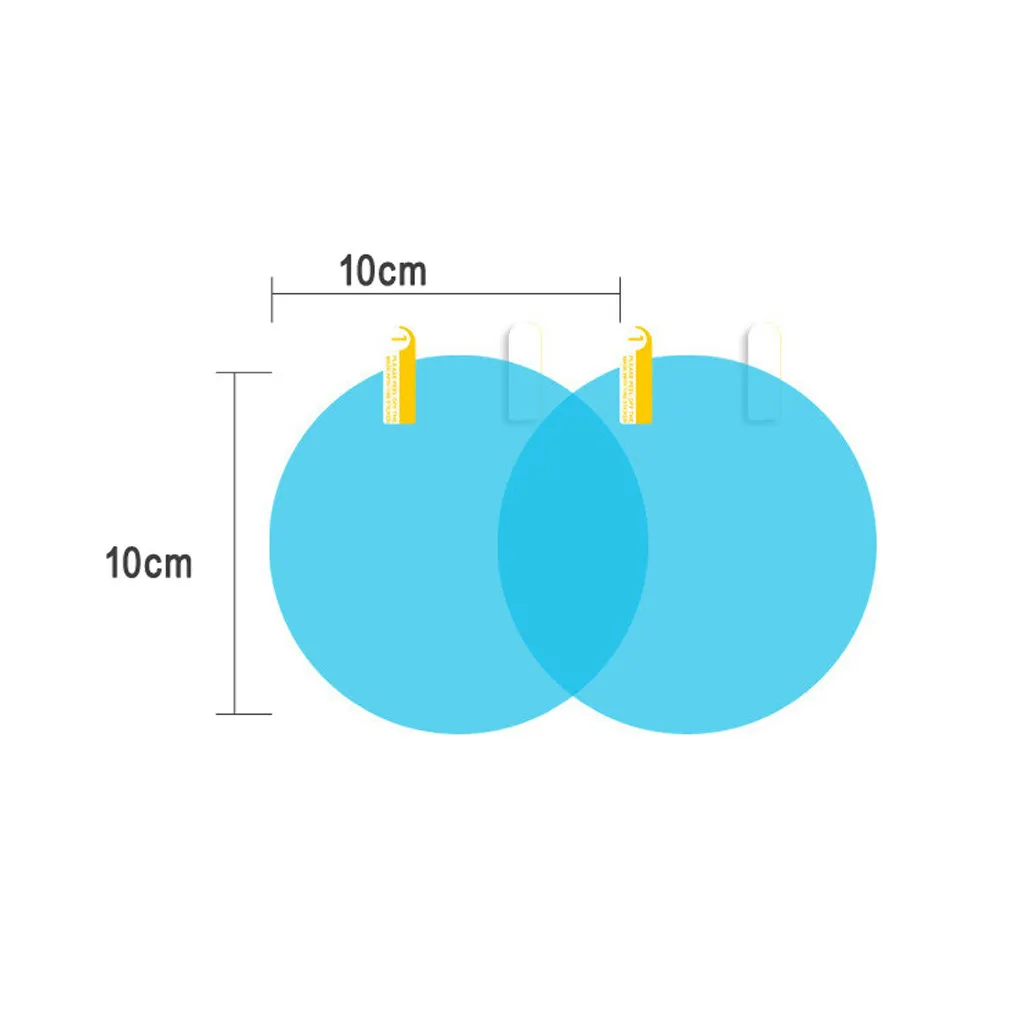 4x Новый Стиль Анти дождь автомобиля зеркало заднего вида и боковое окно стикер