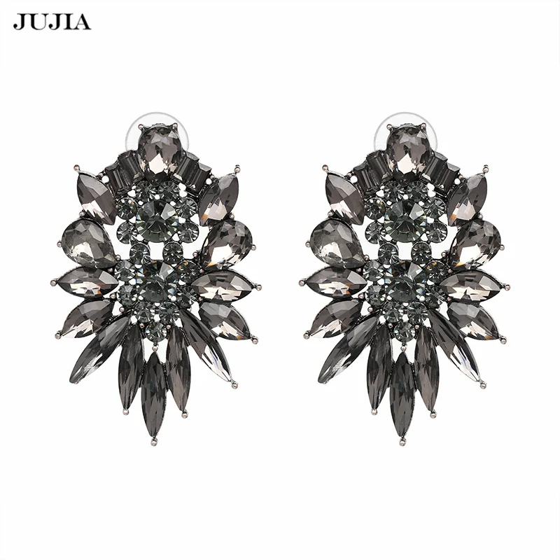 JUJIA Fashion Statement Big Maxi Stud Earrings Crystal Earrings For Women Jewelry Gifts Brincos
JUJIA Fashion Statement Big Maxi Stud Earrings Crystal Earrings For Women Jewelry Gifts Brincos