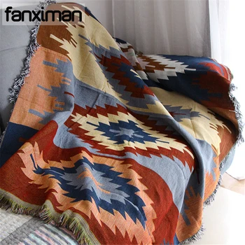 Nordic Style Colorful Geometry Thread Knitting Sofa Blanket Thicked Throws Blankets For Beds New Year Home Decor Floor Carpet
Nordic Style Colorful Geometry Thread Knitting Sofa Blanket Thicked Throws Blankets For Beds New Year Home Decor Floor Carpet