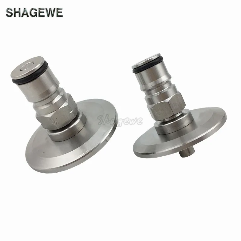 1.5"Tri Clamp to Ball Lock Post, SS304 Sanitary Brewer Fitting, 50.5mm OD ferrule for Home Brew Pressure Fermentatiion
1.5"Tri Clamp to Ball Lock Post, SS304 Sanitary Brewer Fitting, 50.5mm OD ferrule for Home Brew Pressure Fermentatiion