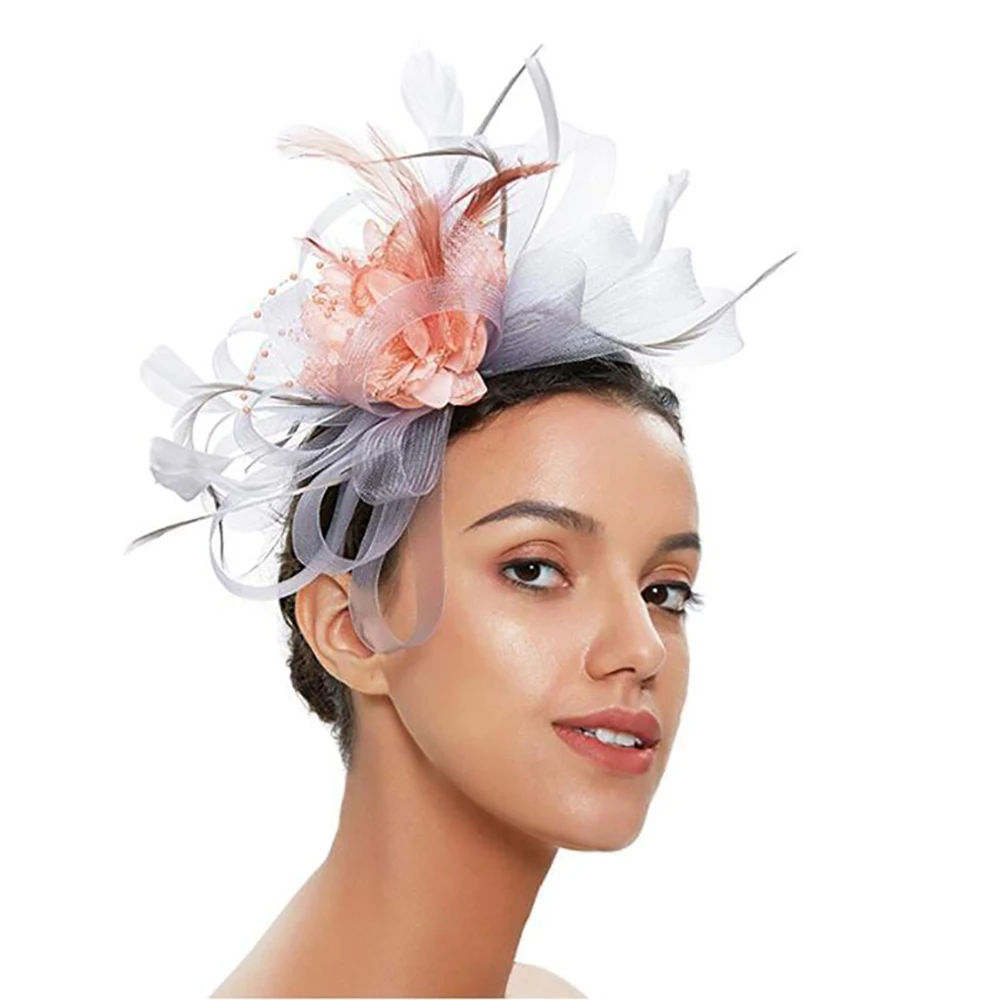 Womens Hair Clip Accessory Fascinator Feather Mesh 1920s Great Gatsby Woman Royal Ascot Cocktail Party Fascinator Headpiece
Womens Hair Clip Accessory Fascinator Feather Mesh 1920s Great Gatsby Woman Royal Ascot Cocktail Party Fascinator Headpiece