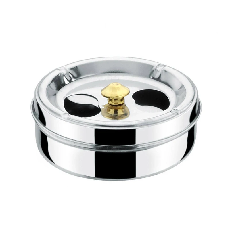 Mini Outdoors Round Cigarette Keychain Portable Ashtrays Stainless Steel Creative Pocket Smoke Ash Ashtray with Keychain Fashion
Mini Outdoors Round Cigarette Keychain Portable Ashtrays Stainless Steel Creative Pocket Smoke Ash Ashtray with Keychain Fashion