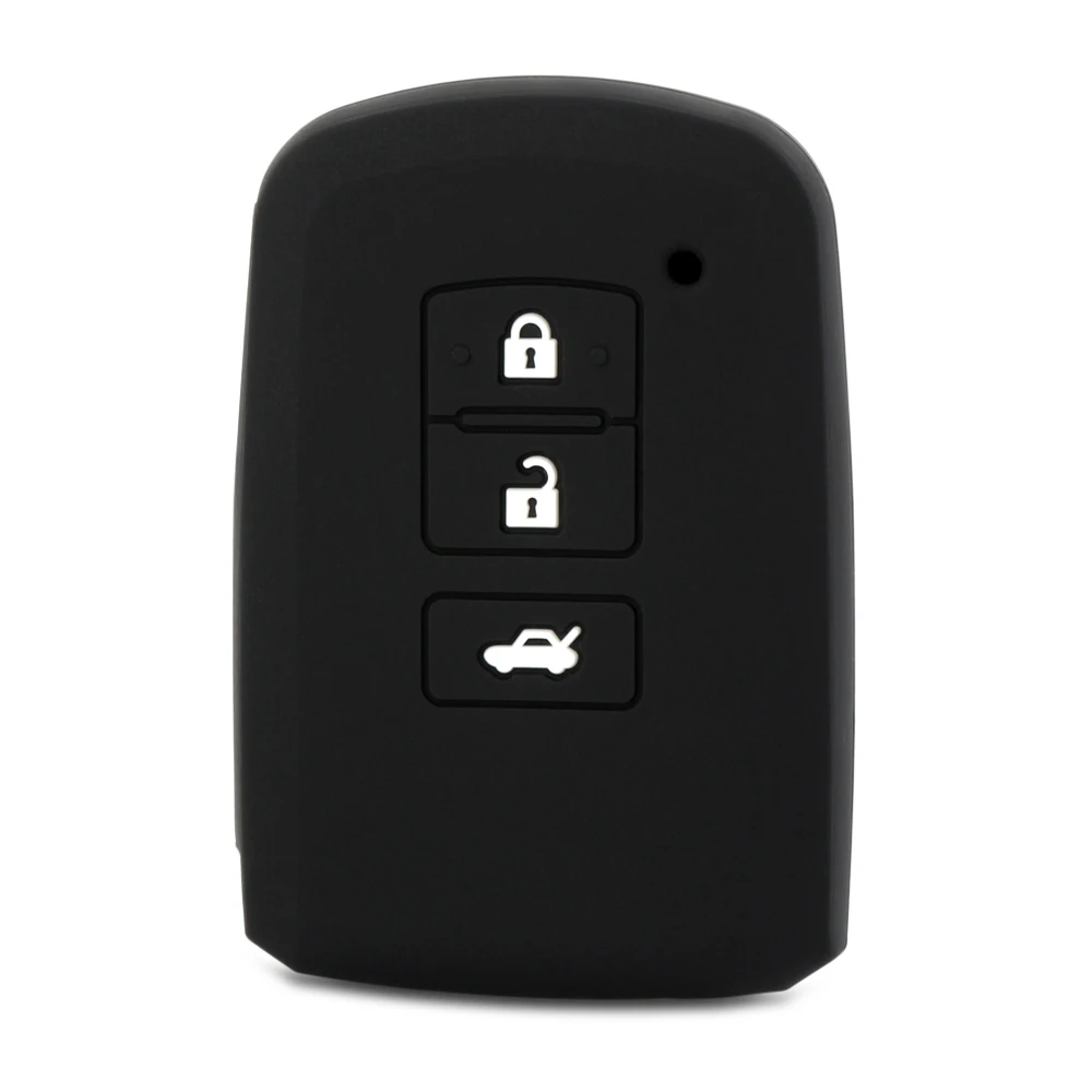 3 Button Silicone Key Fob Shell Cover Case For Toyota Camry Corolla Avalon Rav4 Land Cruiser Car Remote Key Holder Protector
3 Button Silicone Key Fob Shell Cover Case For Toyota Camry Corolla Avalon Rav4 Land Cruiser Car Remote Key Holder Protector