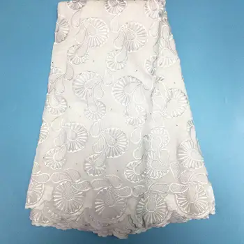 African Dry Lace Fabric Swiss Voile With Stones Swiss Cotton Lace High Quality 2018 White Lace Fabrics For Wedding
African Dry Lace Fabric Swiss Voile With Stones Swiss Cotton Lace High Quality 2018 White Lace Fabrics For Wedding