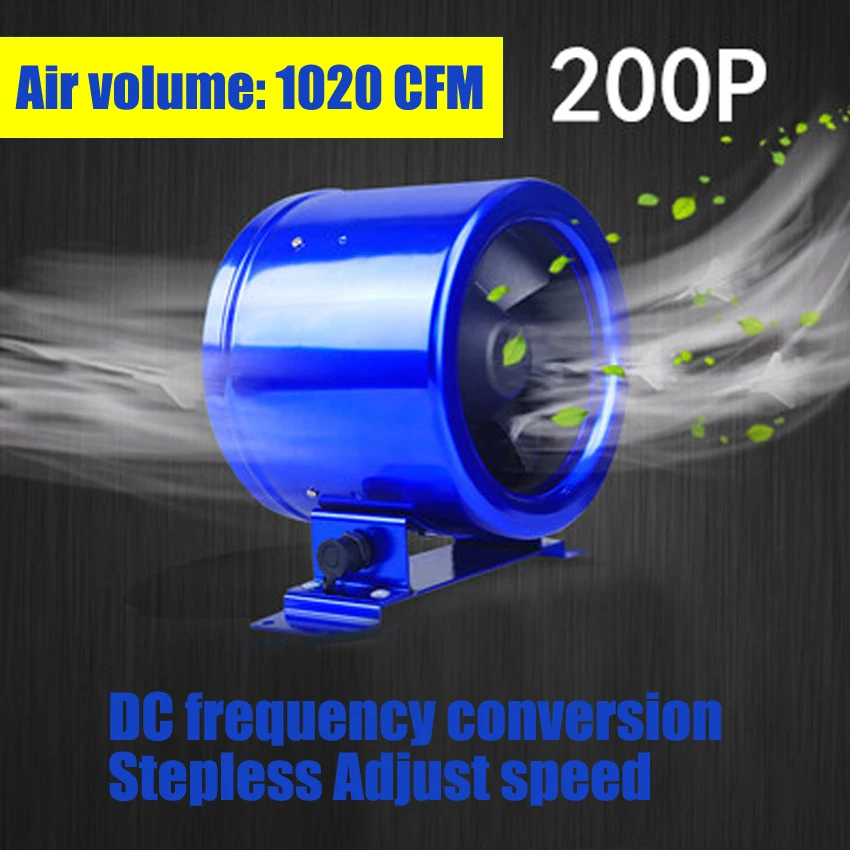1PC 8 cun Quiet. Duct Fan Speed Controller - Exhaust Blower Six Inch powerful Frequency Exhaust Fan 70W 110V/220V
1PC 8 cun Quiet. Duct Fan Speed Controller - Exhaust Blower Six Inch powerful Frequency Exhaust Fan 70W 110V/220V