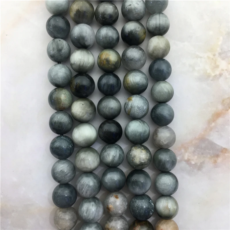 Hawk's eye 6 8mm&10mm natural color smooth round beads stone for jewelry making design diy gift wholesale
Hawk's eye 6 8mm&10mm natural color smooth round beads stone for jewelry making design diy gift wholesale