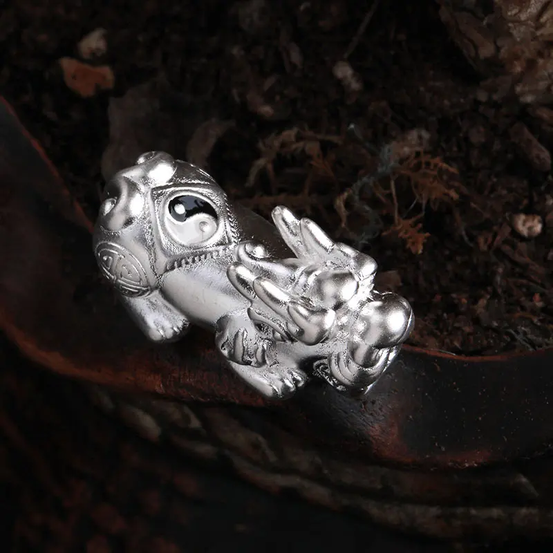 DIY Charms 999 Silver Gold Pixiu Lion Animal Pendant Financial Cituation Tai Ji For Men Women Fine Jewelry Findings
DIY Charms 999 Silver Gold Pixiu Lion Animal Pendant Financial Cituation Tai Ji For Men Women Fine Jewelry Findings