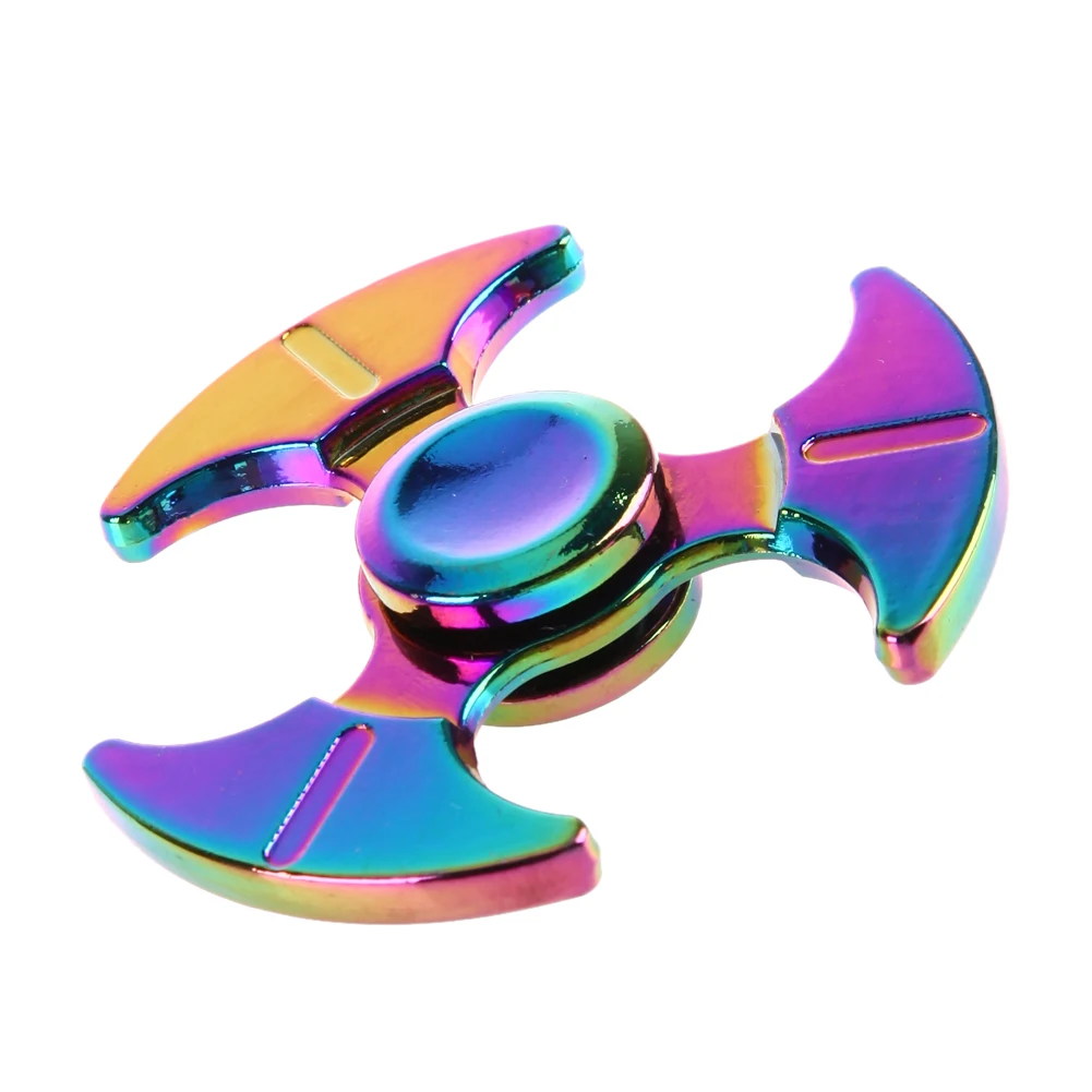 Colorful Tri-Fidget Hand Spinner Metal Alloy Finger EDC Toy Focus Stress EDC Desk Toy Gyro For Kids Adults Anti Stress Toys
Colorful Tri-Fidget Hand Spinner Metal Alloy Finger EDC Toy Focus Stress EDC Desk Toy Gyro For Kids Adults Anti Stress Toys
