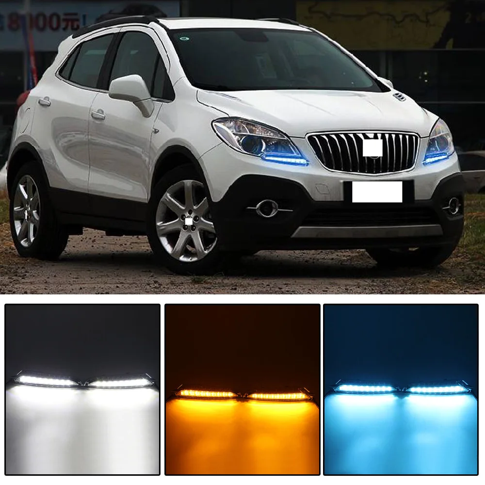CAPQX 2PCS For Buick Encore For Opel Mokka 2012 2013 2014 2015 Front LED Daytime Running Light Driving DRL Fog Light fog lamp
CAPQX 2PCS For Buick Encore For Opel Mokka 2012 2013 2014 2015 Front LED Daytime Running Light Driving DRL Fog Light fog lamp