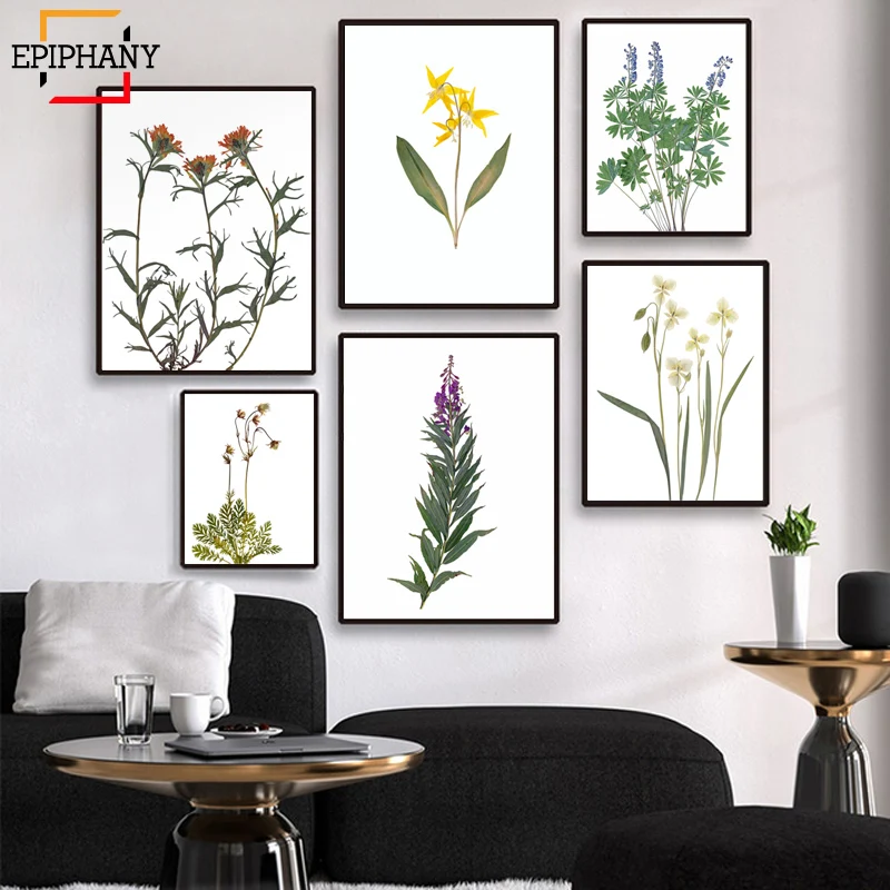 Modern Flowers Botanical Print Mountain Wildflowers Canvas Painting Nordic Nature Wall Art Poster Wall Pictures for Living Room
Modern Flowers Botanical Print Mountain Wildflowers Canvas Painting Nordic Nature Wall Art Poster Wall Pictures for Living Room