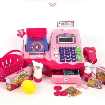 Electronic Supermarket Cash Register Electronic Toys Simulated Scanning Scale Electric Toy Electric Toy Set (Without Battery)
Electronic Supermarket Cash Register Electronic Toys Simulated Scanning Scale Electric Toy Electric Toy Set (Without Battery)