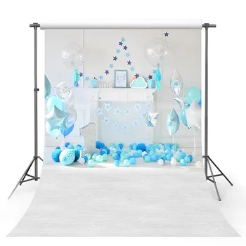Vinyl cloth digital printing blue balloon photography backgrounds for baby shower portrait backdrops S-3086
Vinyl cloth digital printing blue balloon photography backgrounds for baby shower portrait backdrops S-3086