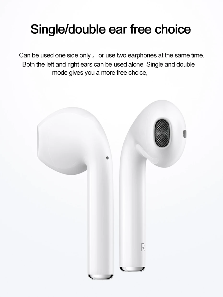 HOCO Twins Earphones Mini 3D Stereo Sound Bluetooth Earphone True Wireless Sport Earbuds Touch Control earpieces with Power bank
HOCO Twins Earphones Mini 3D Stereo Sound Bluetooth Earphone True Wireless Sport Earbuds Touch Control earpieces with Power bank