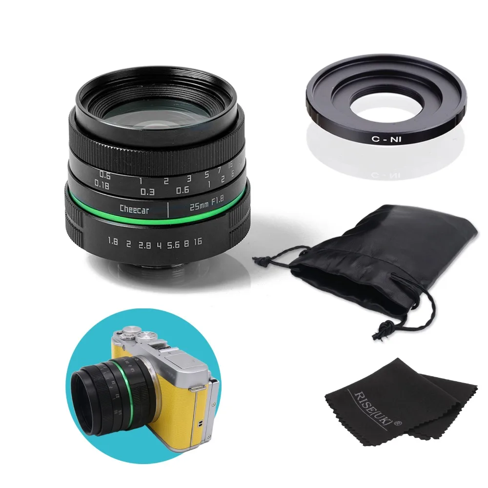 (Kits)metal 25mm APS-C camera lens +N1-mount adapter ring + lens bag for Nikon micro-camera free shipping
(Kits)metal 25mm APS-C camera lens +N1-mount adapter ring + lens bag for Nikon micro-camera free shipping