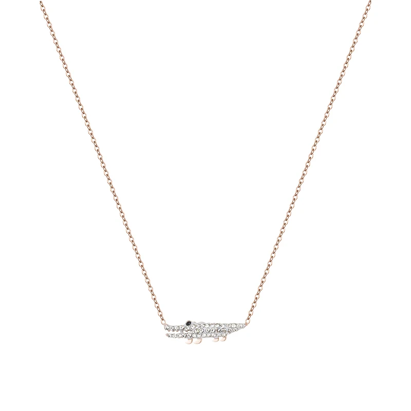 Never Fade New Fashion Green Crystal Crocodile Necklace Female Jewelry For Women Lady alligator Pendant Necklace Jewelry
Never Fade New Fashion Green Crystal Crocodile Necklace Female Jewelry For Women Lady alligator Pendant Necklace Jewelry