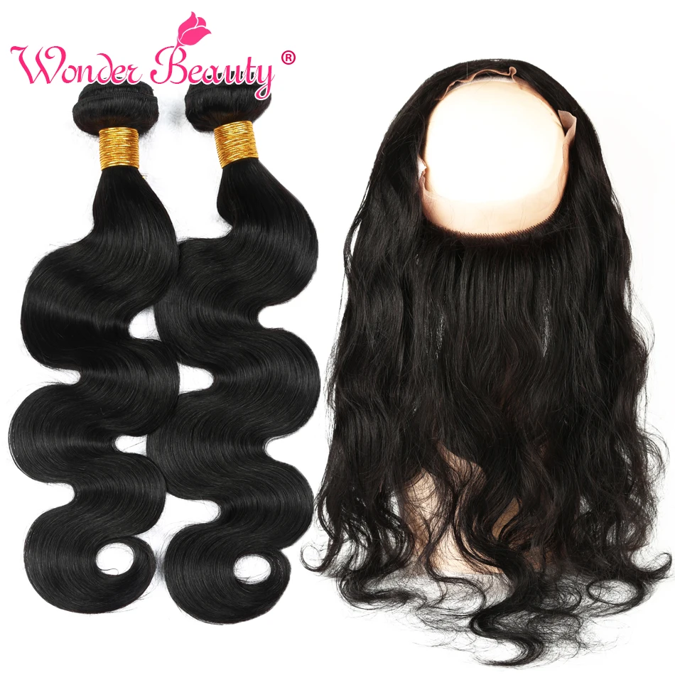 Wonder Beauty Body Wave Hair non remy bundles with 360 frontal Human Hair Brazilian hair pieces 3 bundles with lace frontal
Wonder Beauty Body Wave Hair non remy bundles with 360 frontal Human Hair Brazilian hair pieces 3 bundles with lace frontal