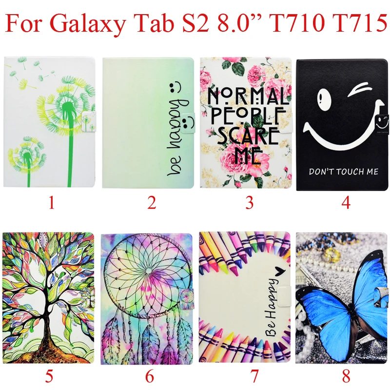 Shell Cover for GALAXY Tab S2 8 T715 Case Holder For Samsung TabS2 8.0 inch T710 T713 Bag with Tree Flower Butterfly Printing
Shell Cover for GALAXY Tab S2 8 T715 Case Holder For Samsung TabS2 8.0 inch T710 T713 Bag with Tree Flower Butterfly Printing
