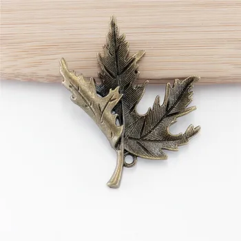 Wholessale 10pcs/lot antique bronze charms Maple leaf pendants for DIY metal jewelry making
Wholessale 10pcs/lot antique bronze charms Maple leaf pendants for DIY metal jewelry making