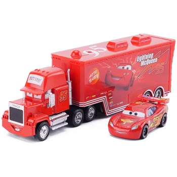 Disney Pixar Cars 3 2pcs Lightning McQueen Uncle Container Truck 1:55 Diecast Metal Alloy Modle Birthday Gift Toy For Kid Boy
Disney Pixar Cars 3 2pcs Lightning McQueen Uncle Container Truck 1:55 Diecast Metal Alloy Modle Birthday Gift Toy For Kid Boy