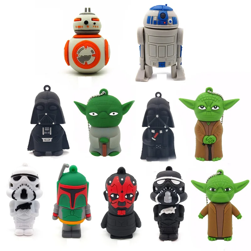 Star Wars/R2D2 /Darth Vinda Usb Flash Drive Usb Stick 2.0 Pen Drive 32gb 64g 128g Flash Drive Pendrive 4gb Memory Stcik Gift Boy
Star Wars/R2D2 /Darth Vinda Usb Flash Drive Usb Stick 2.0 Pen Drive 32gb 64g 128g Flash Drive Pendrive 4gb Memory Stcik Gift Boy