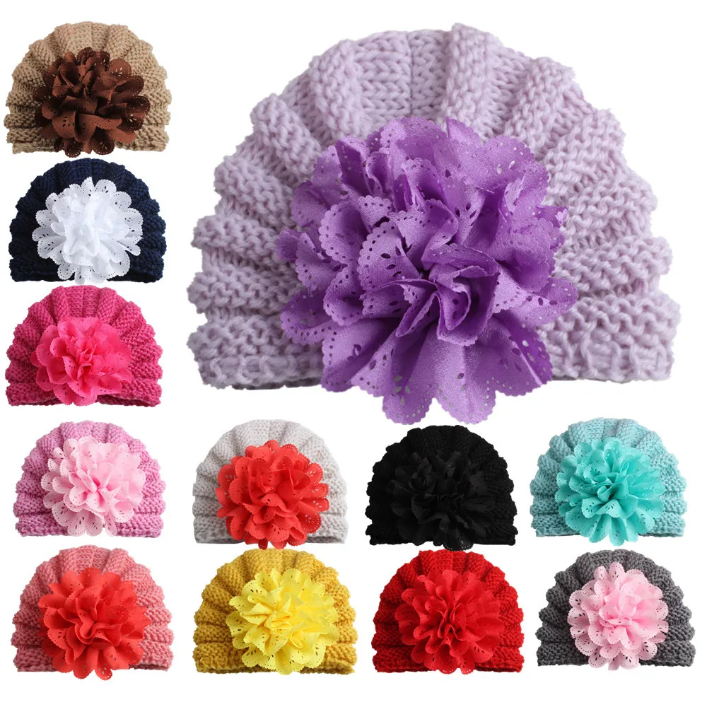 Knitted Baby Hat Children Baby Caps Girls Boys Hats Newborn Photography Props Candy Color Beanies Accessories with flower
Knitted Baby Hat Children Baby Caps Girls Boys Hats Newborn Photography Props Candy Color Beanies Accessories with flower