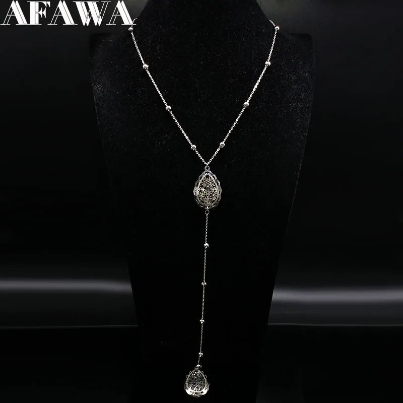 2019 Collar Stainless Steel Necklace for Women Silver Color Personalized Long Necklace Jewelry Gift collier sautoir long N17945
2019 Collar Stainless Steel Necklace for Women Silver Color Personalized Long Necklace Jewelry Gift collier sautoir long N17945