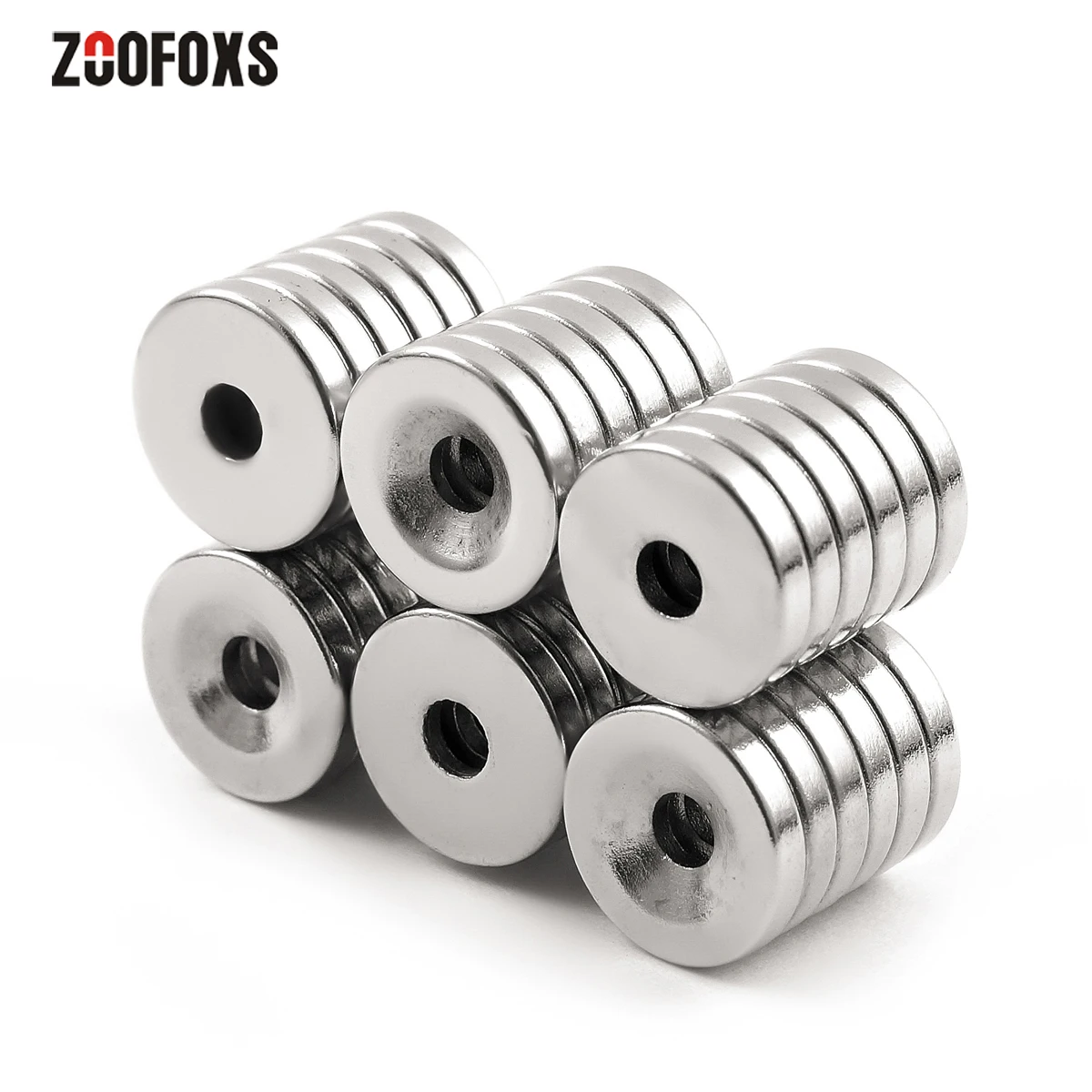 ZOOFOXS 5pcs 15 x 3 mm Hole 4mm Small Round Countersunk Neodymium Magnet Craft Permanent Rare Earth Magnets 15*3-4mm
ZOOFOXS 5pcs 15 x 3 mm Hole 4mm Small Round Countersunk Neodymium Magnet Craft Permanent Rare Earth Magnets 15*3-4mm