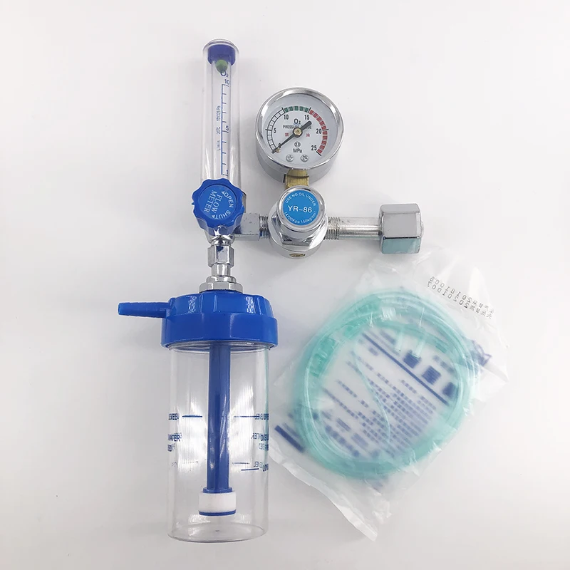 Oxygen inhaler oxygen supply Medical oxygen meter pressure relief valve humidification bottle pressure Safe and durable
Oxygen inhaler oxygen supply Medical oxygen meter pressure relief valve humidification bottle pressure Safe and durable