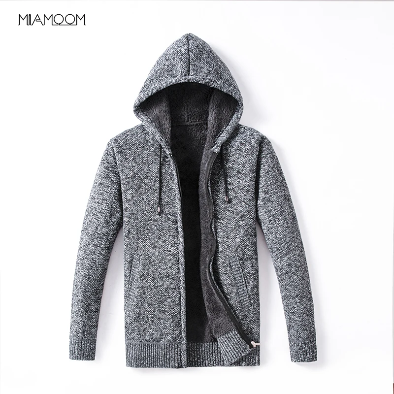 MIAMOOM Warm Sweater Men Autumn Winter Men's New Hooded Cardigan with Wool and Thickening Sweater Jacket
MIAMOOM Warm Sweater Men Autumn Winter Men's New Hooded Cardigan with Wool and Thickening Sweater Jacket