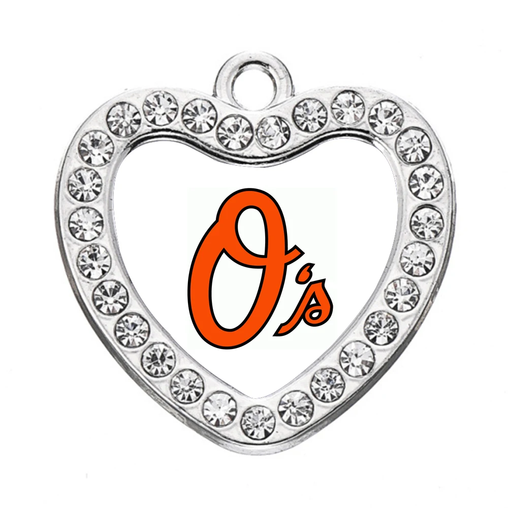Baltimore Orioles Charms For DIY Necklace/Bracelet/Choker Floating Pendant
