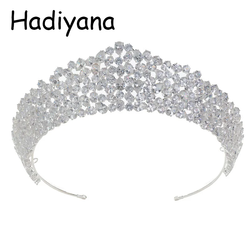 Hadiyana Noble Engagement Bride Crown Hot Women's Tiara Wedding Jewelry Queen Hair Accessories Crown Birthday Party HG6073
Hadiyana Noble Engagement Bride Crown Hot Women's Tiara Wedding Jewelry Queen Hair Accessories Crown Birthday Party HG6073