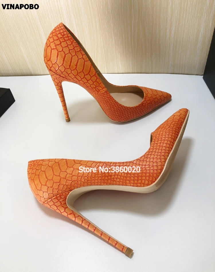 Vinapobo Women High Heels orange Snake Printed Shoes Lady Sexy Pointed Toe Pumps Wedding Shoes High Heels Shoes Woman Party Shoe
Vinapobo Women High Heels orange Snake Printed Shoes Lady Sexy Pointed Toe Pumps Wedding Shoes High Heels Shoes Woman Party Shoe