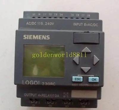DHL/EMS 2 LOTS Original LOGO! 230RC programmable controller 6ED1 052-1FB00-0BA5 for industry use -A1
DHL/EMS 2 LOTS Original LOGO! 230RC programmable controller 6ED1 052-1FB00-0BA5 for industry use -A1