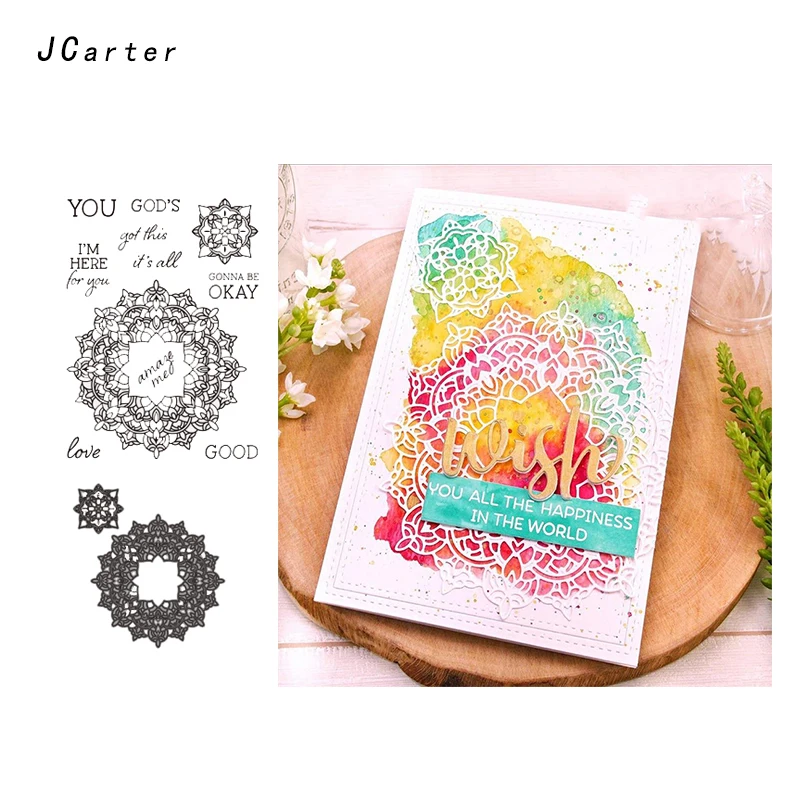 JC Rubber Stamps and Metal Cutting Dies for Scrapbooking Craft Die Cut Good Litters Flowers Card Make Stencil Album Decor Sheet
JC Rubber Stamps and Metal Cutting Dies for Scrapbooking Craft Die Cut Good Litters Flowers Card Make Stencil Album Decor Sheet