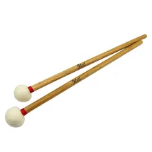 1 Pair Symphony Timpani Mallets Percussion Drum Sticks Soft Felt Head With Maple Wood Handle
1 Pair Symphony Timpani Mallets Percussion Drum Sticks Soft Felt Head With Maple Wood Handle