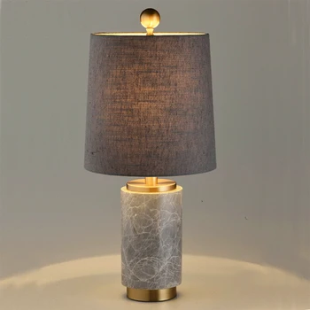 modern luxury gray marble fabric table lamps living room bedroo beside study eye care desk lamp white desk light Z17643
modern luxury gray marble fabric table lamps living room bedroo beside study eye care desk lamp white desk light Z17643
