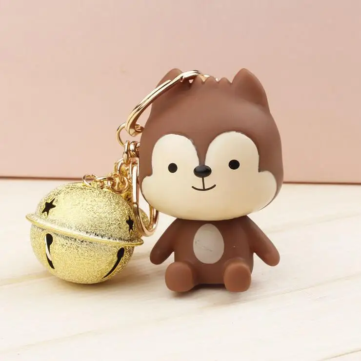 Dolls Toy Cartoon Soft Wolf Soldier Lovely Bell Leather Keychain Bag Charms Korean drama Chaveiro
Dolls Toy Cartoon Soft Wolf Soldier Lovely Bell Leather Keychain Bag Charms Korean drama Chaveiro