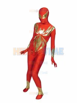 Iron Spider Armor Superhero Costume the most popular fullbody halloween cosplay Spandex Spiderman costume hot sale
Iron Spider Armor Superhero Costume the most popular fullbody halloween cosplay Spandex Spiderman costume hot sale