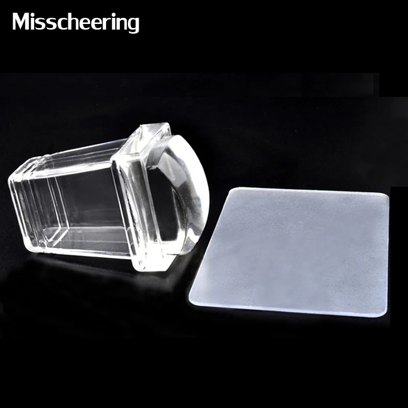 New Square Jelly Silicone Nail Art Stamping Stamper Scraper Set DIY Polish Design Print Template Stencil Manicure Tools
New Square Jelly Silicone Nail Art Stamping Stamper Scraper Set DIY Polish Design Print Template Stencil Manicure Tools